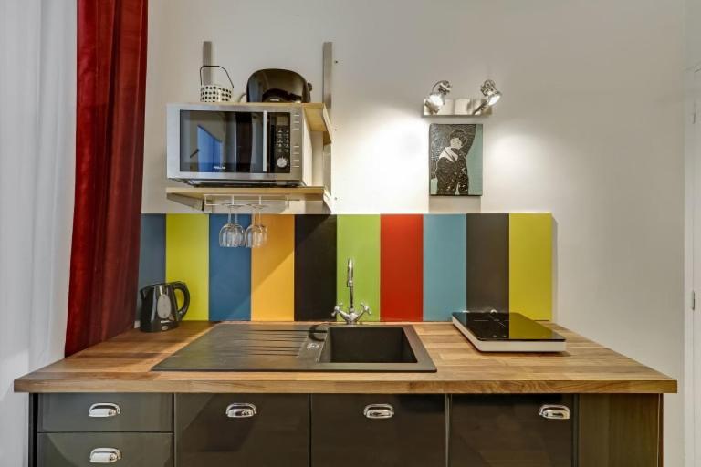 A Sweet Studio In Montparnasse - Boulevard Du Montparnasse باريس المظهر الخارجي الصورة
